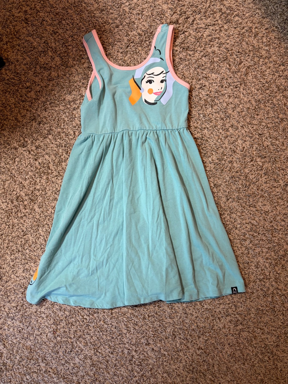 RAGS x Disney Alice in Wonderland Tank Swing Dress Size 7/8